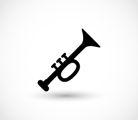 Trumpet icon vectorのイラスト素材