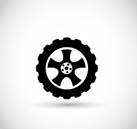 Tire icon vectorのイラスト素材