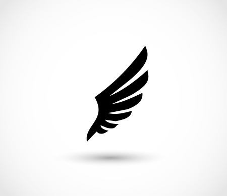 Wing icon vectorのイラスト素材