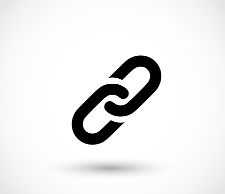 Chain, link icon vectorのイラスト素材