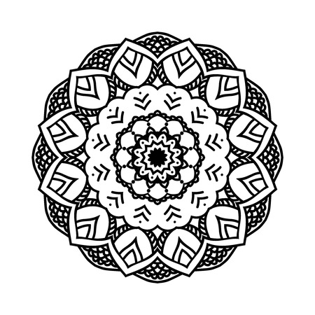 Beautiful VECTOR mandalaのイラスト素材