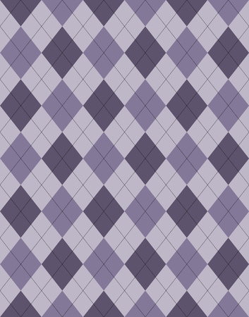 Geometric argyle violet pattern vectorのイラスト素材