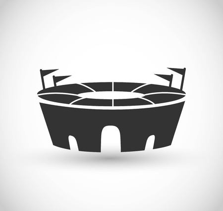 Stadium icon vectorのイラスト素材