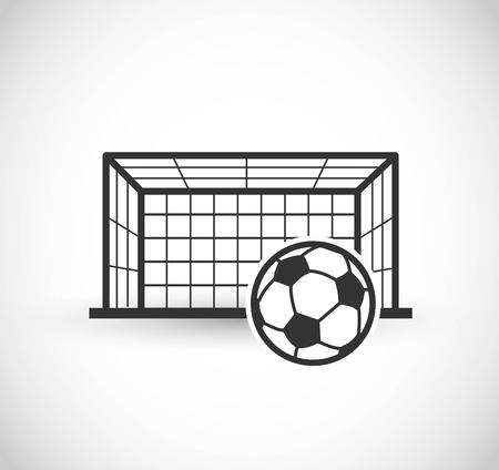 Football gate icon vectorのイラスト素材