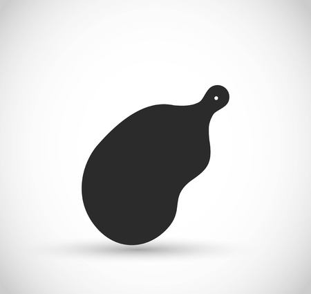 Cutting board vector iconのイラスト素材