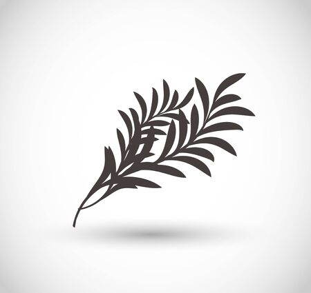 Rosemary vector iconのイラスト素材