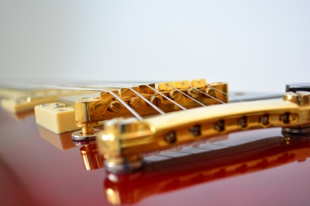 electric guitar bridge