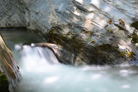 small waterfallの写真素材