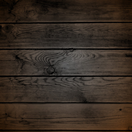 Wood texture. Natural Dark Wooden Background. のイラスト素材