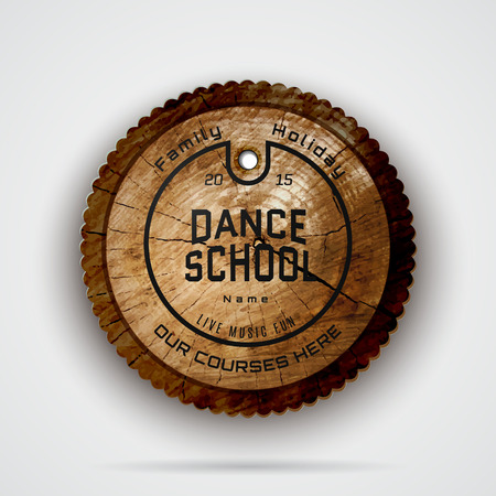 School of Dance badgeのイラスト素材