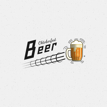 Beer festival badges  and labels for any use, templates and design elements for beer house, bar, pub, brewing company, brewery, tavern, restaurant.のイラスト素材