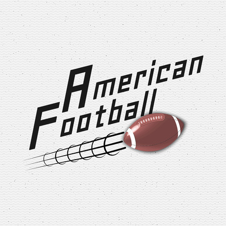 American Football badges logos and labels It can be used to design prints on clothesのイラスト素材