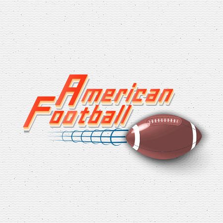 American Football badges logos and labels It can be used to design prints on clothesのイラスト素材