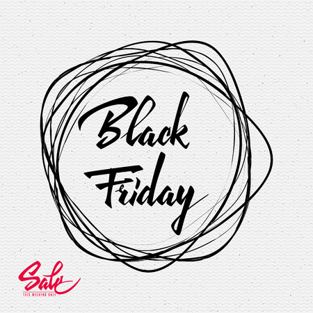 Black Friday Sale insignia  and labels It can be used for design, shares for saleのイラスト素材