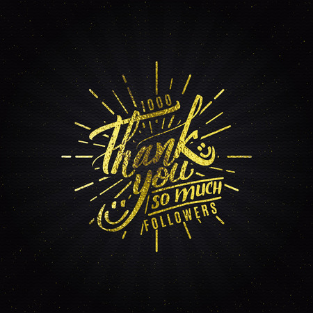 Thank you - typographic calligraphic lettering It can be used to design greeting cards, magazines, posters,のイラスト素材