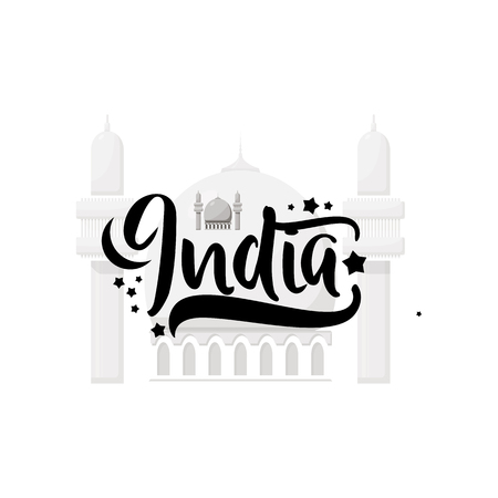 The Indian Republic. Banner for your design.のイラスト素材