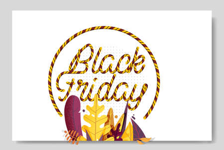 Black friday banner background.のイラスト素材