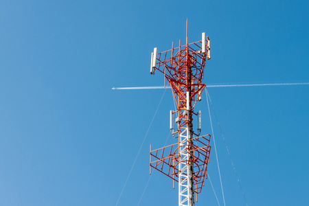 Telecommunication tower の写真素材
