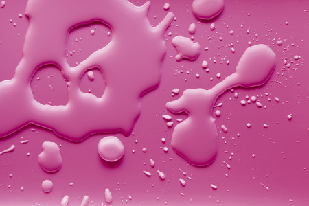 water splash drops pink moodの写真素材