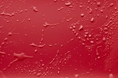 water splash drops red moodの写真素材