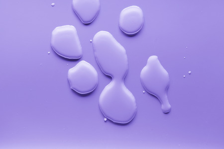 water splash drops violet moodの写真素材