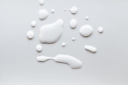 milk splash drops white moodの写真素材