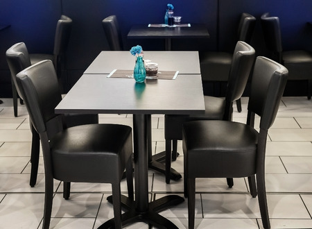 table and chairs, interior, sofaの写真素材