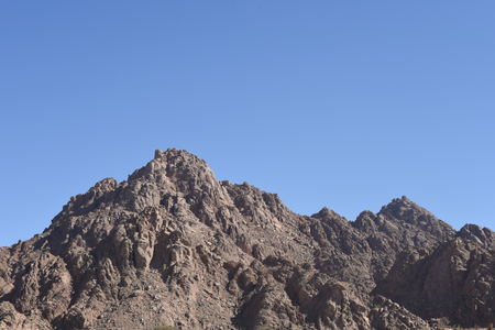 Mountain ranges in the desertsの写真素材