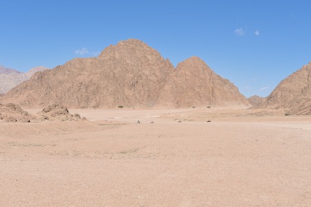 Mountain ranges in the desertsの写真素材