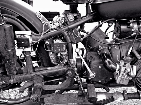 Old bike engineの素材