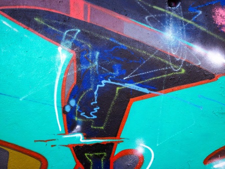 Closeup urban artの素材