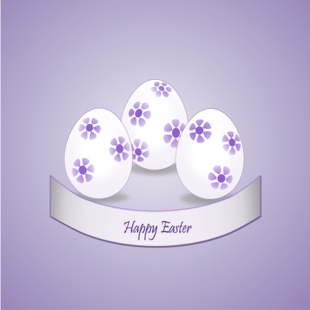 Easter eggsのイラスト素材