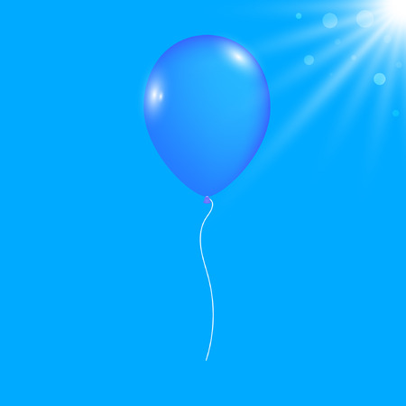 balloon in the sky.EPS 10のイラスト素材