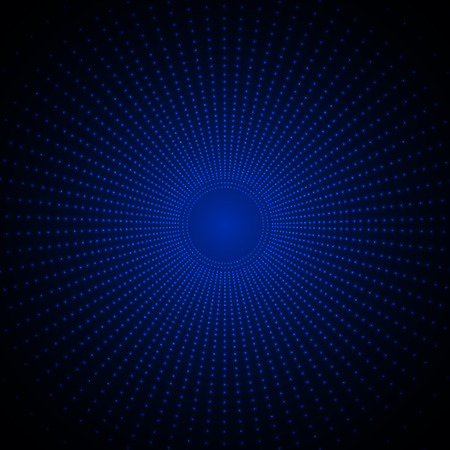 Abstract background. blue abstract banner halftone circle.のイラスト素材