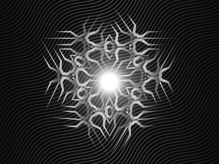 Technology abstract pattern.のイラスト素材