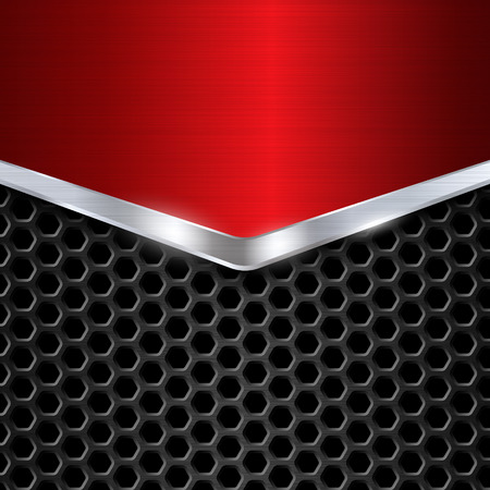 Metal background Honeycomb background.のイラスト素材