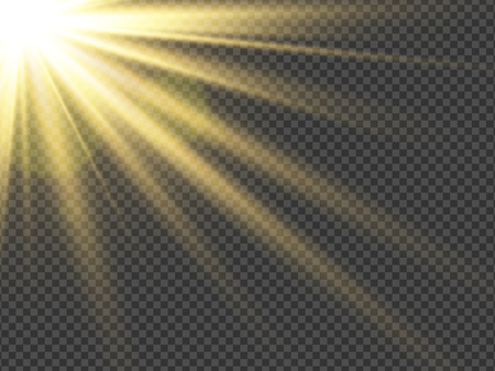 Lens flare transparent light effect Vector illustrationのイラスト素材