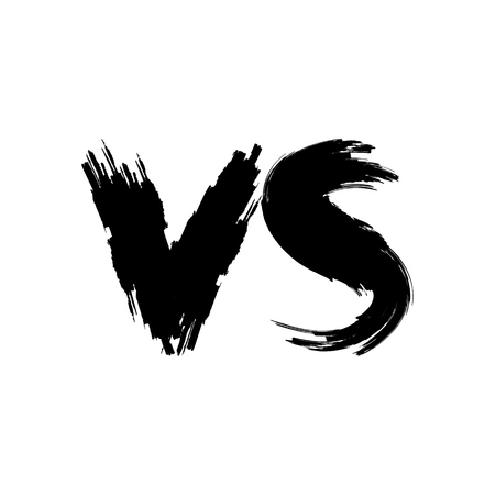 VS. Versus icon  Vector Illustrationのイラスト素材