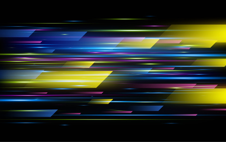 High speed. Hi-tech. Abstract technology background. Vector illustrationのイラスト素材