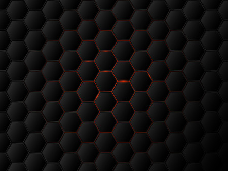 Abstract geometric background with hexagons. Vector illustratio. EPS10