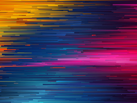 Minimal geometric background with stripes. Abstract colorful vector illustration. EPS10のイラスト素材