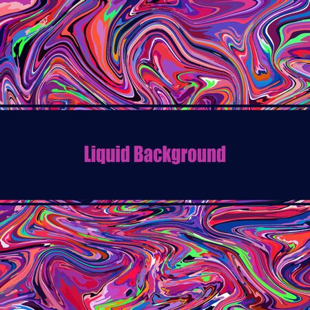 Abstract colorful liquid background. Swirl effect. Vector illustration EPS10のイラスト素材