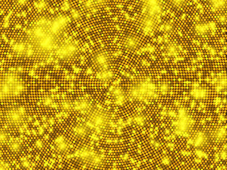 Gold glitter halftone background Abstract vector illustration EPS10のイラスト素材
