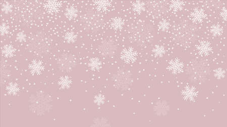 Christmas and New Year background with snowflakes. Abstract vector background EPS10のイラスト素材