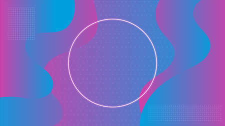 Paper cut, wavy geometric background. Vector illustration EPS10のイラスト素材