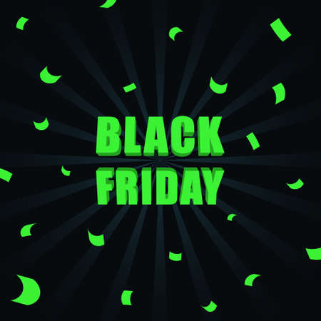 Black friday sale banner. Vector illustration EPS10のイラスト素材