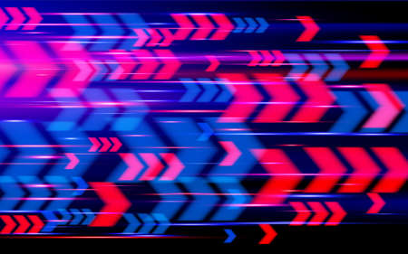 High speed, Hi-tech. Abstract technology background with arrows. Vector illustration EPS10のイラスト素材