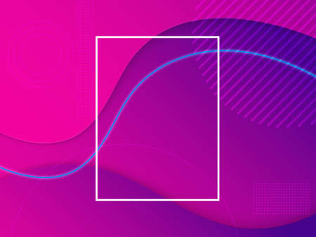 Dynamic colorful geometric background.のイラスト素材