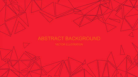Abstract explosion background. Polygonal pattern. Vector illustration EPS10のイラスト素材