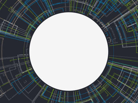 Abstract technology concept background. Vector illustration EPS10のイラスト素材